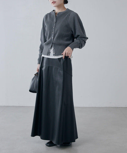 棉質合身針織開衫