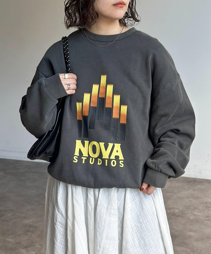 企業Logo風印花衛衣