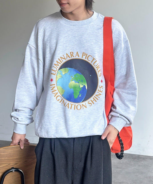 企業Logo風印花衛衣