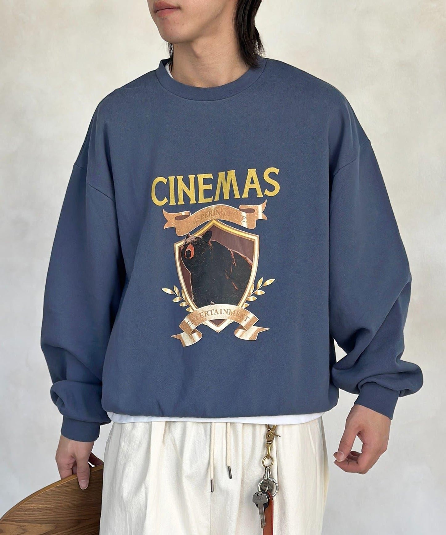 企業Logo風印花衛衣