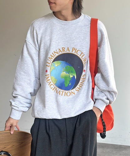 企業Logo風印花衛衣