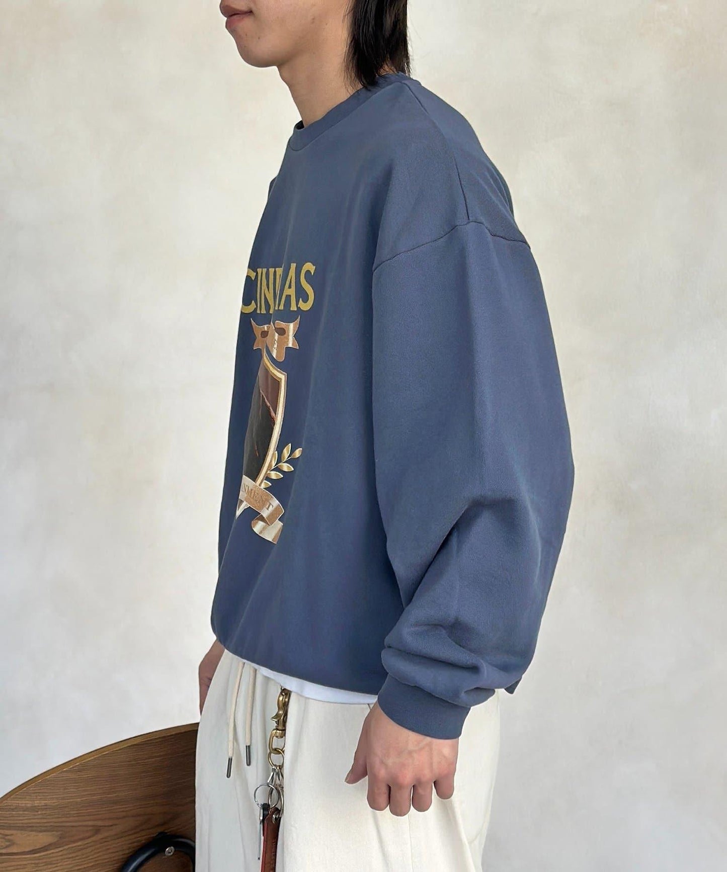 企業Logo風印花衛衣