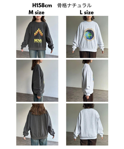 企業Logo風印花衛衣