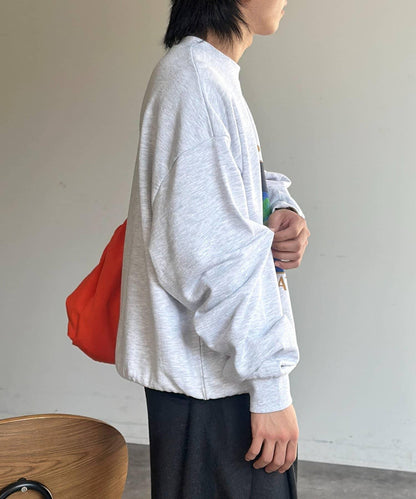 企業Logo風印花衛衣