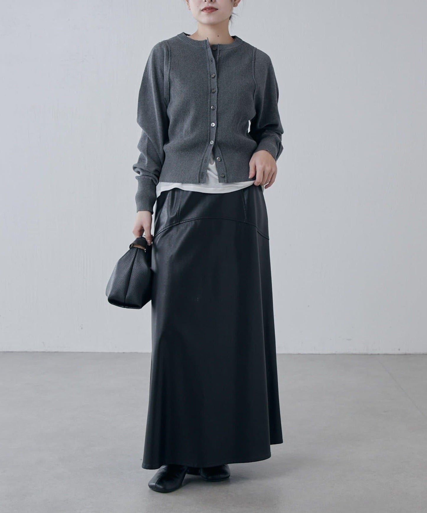 棉質合身針織開衫