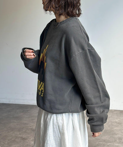 企業Logo風印花衛衣