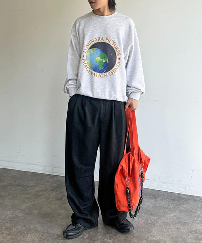 企業Logo風印花衛衣