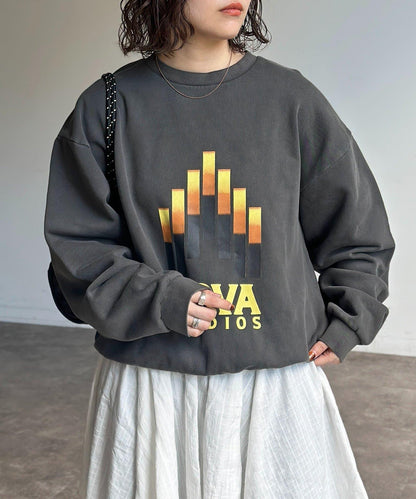 企業Logo風印花衛衣