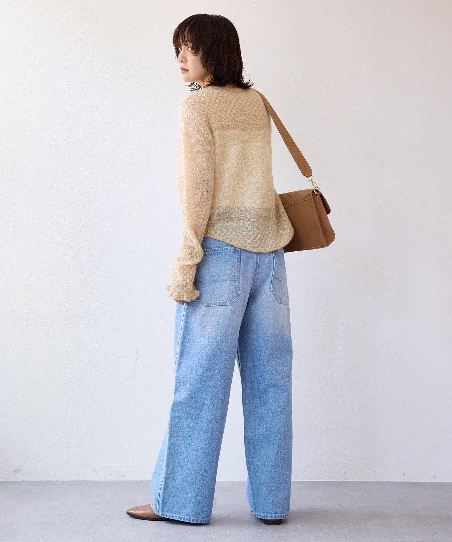 RIVE DROITE 寬鬆工裝牛仔褲