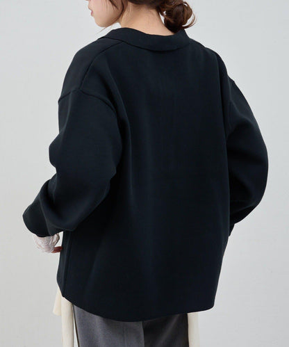 26SS 開領橄欖球風針織上衣