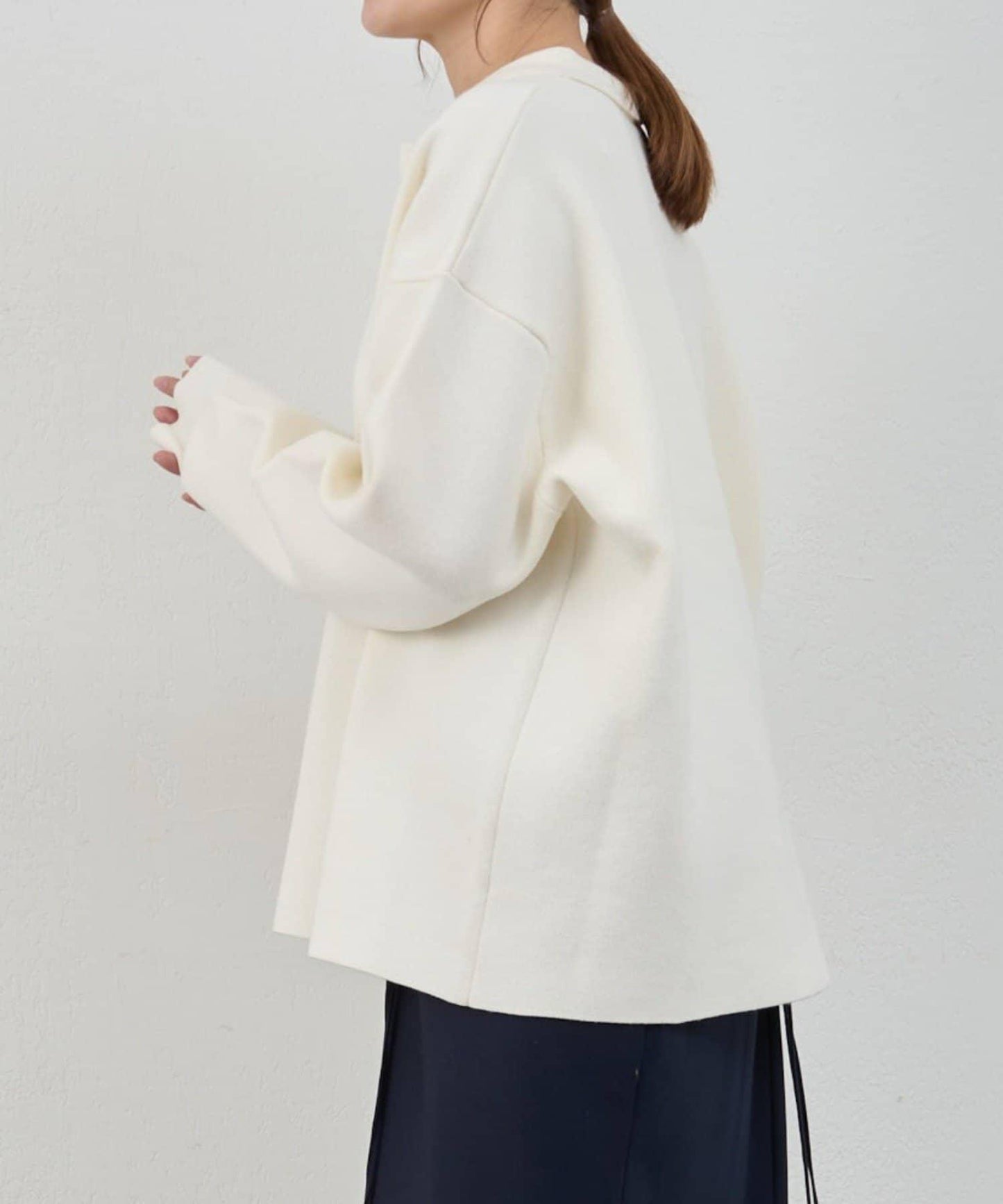 26SS 開領橄欖球風針織上衣