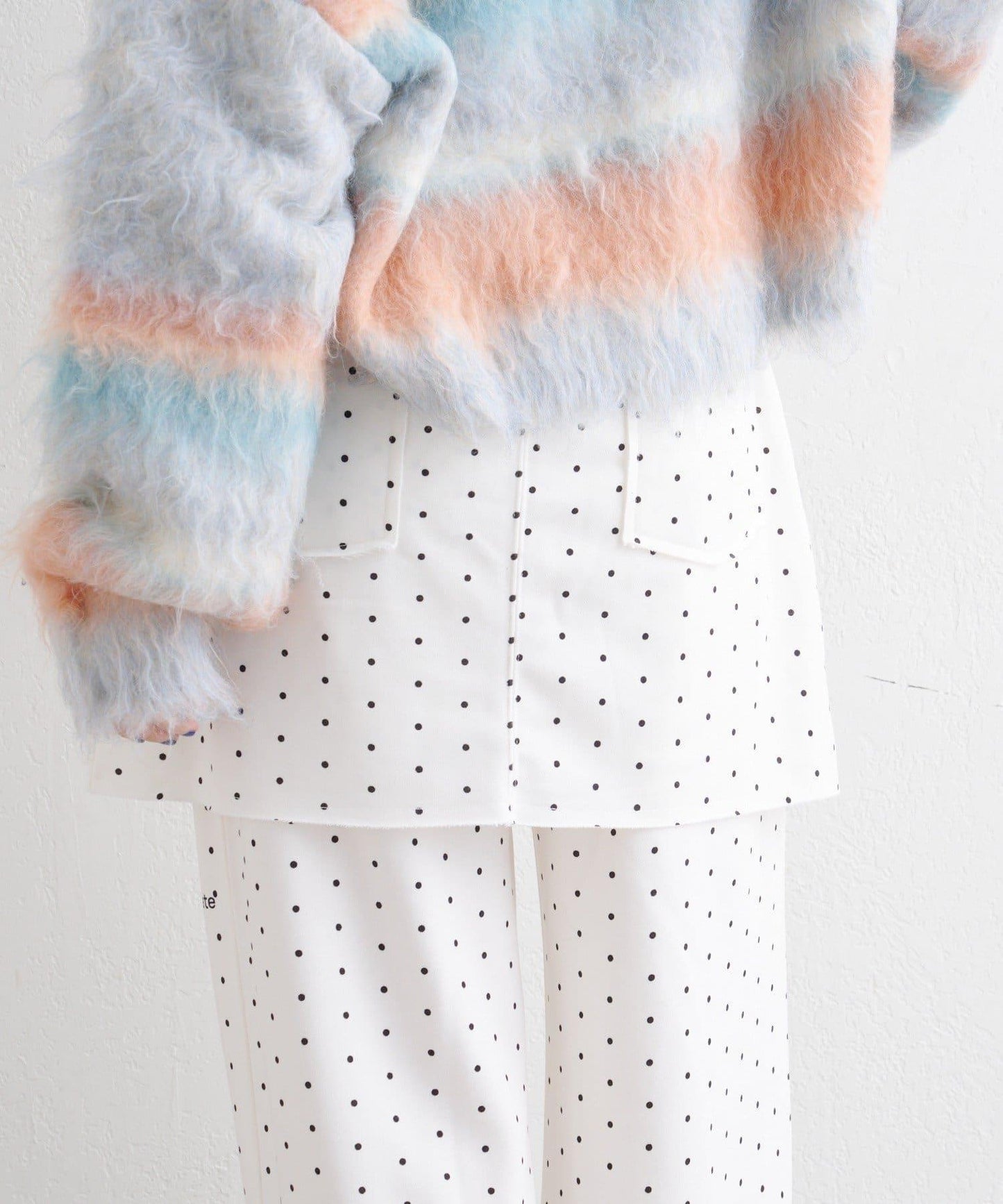 w closet 字母印花 衛衣面料 裙褲