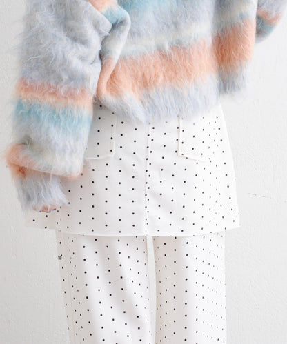 w closet 字母印花 衛衣面料 裙褲