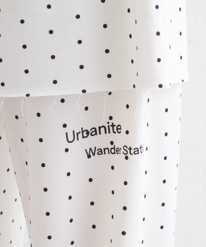 w closet 字母印花 衛衣面料 裙褲