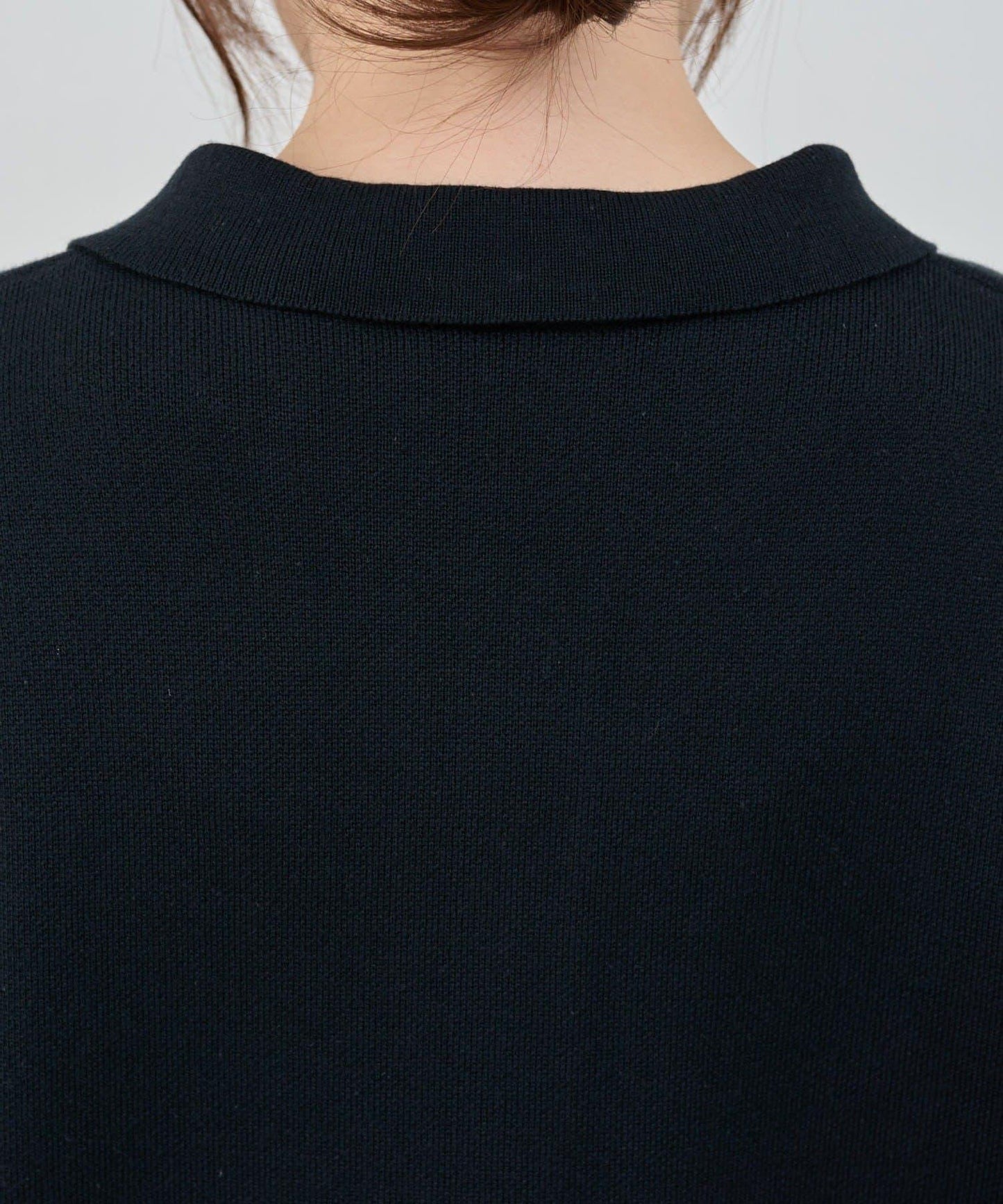 26SS 開領橄欖球風針織上衣