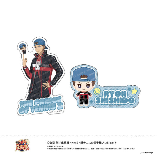 《新網球王子》（新網球王子） 換裝玩偶系列 第四彈 宍戸亮 模切貼紙套裝 C款