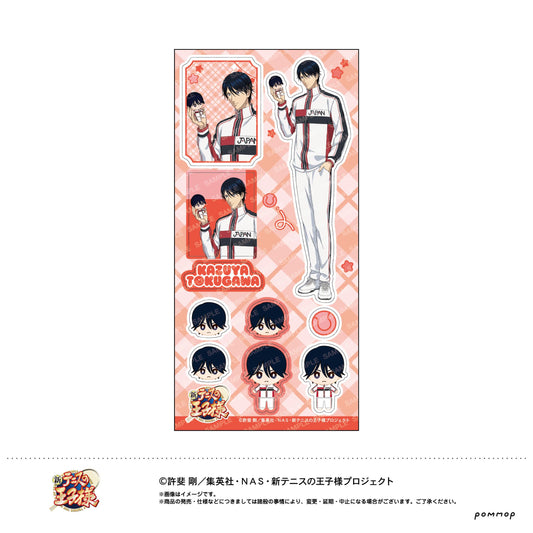 《新網球王子》（新網球王子） 換裝玩偶系列 第四彈 徳川カズヤ 貼紙 H款