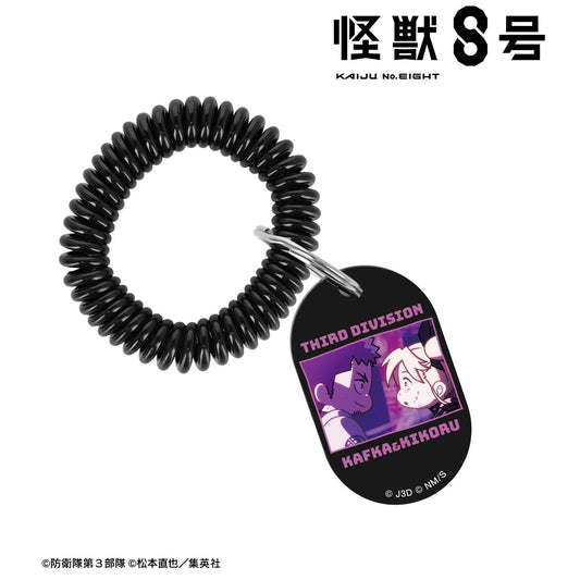 《怪獸8號》（怪獸8號） 輕鬆四格系列 日比野カフカ&四ノ宮キコル 亞克力鑰匙扣 儲物櫃鑰匙款