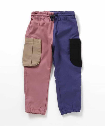 輕鬆側袋設計 全長 褲子