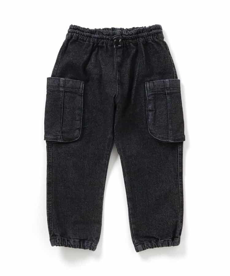 輕鬆側袋設計 全長 褲子