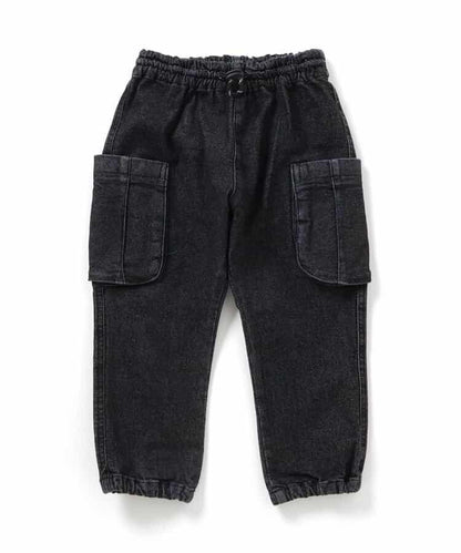 輕鬆側袋設計 全長 褲子