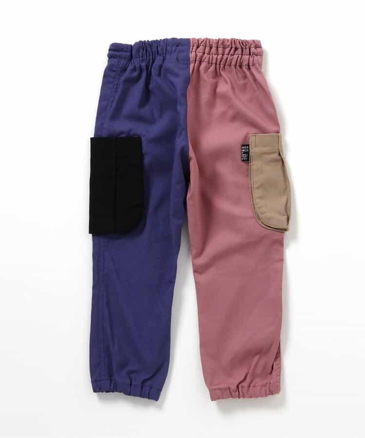 輕鬆側袋設計 全長 褲子