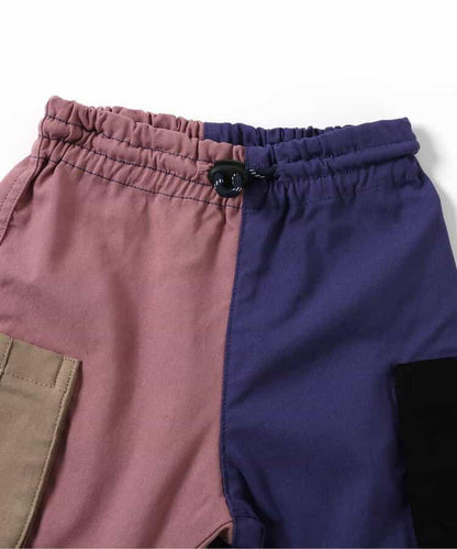 輕鬆側袋設計 全長 褲子