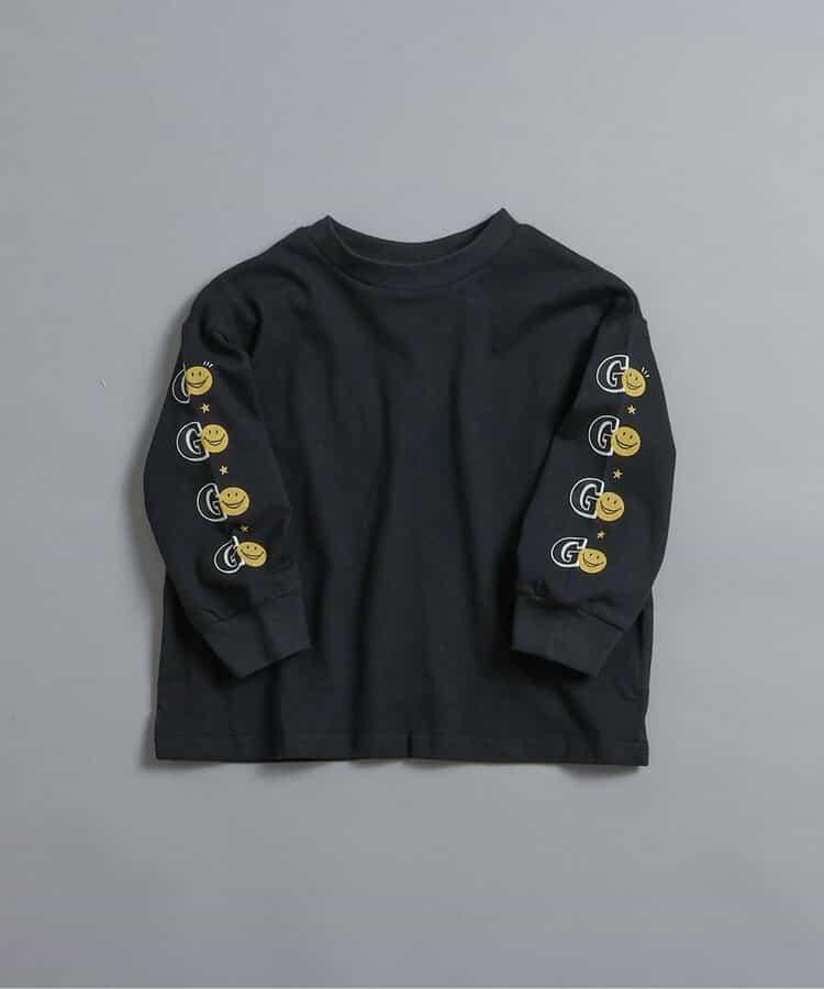 袖部多樣印花 T恤