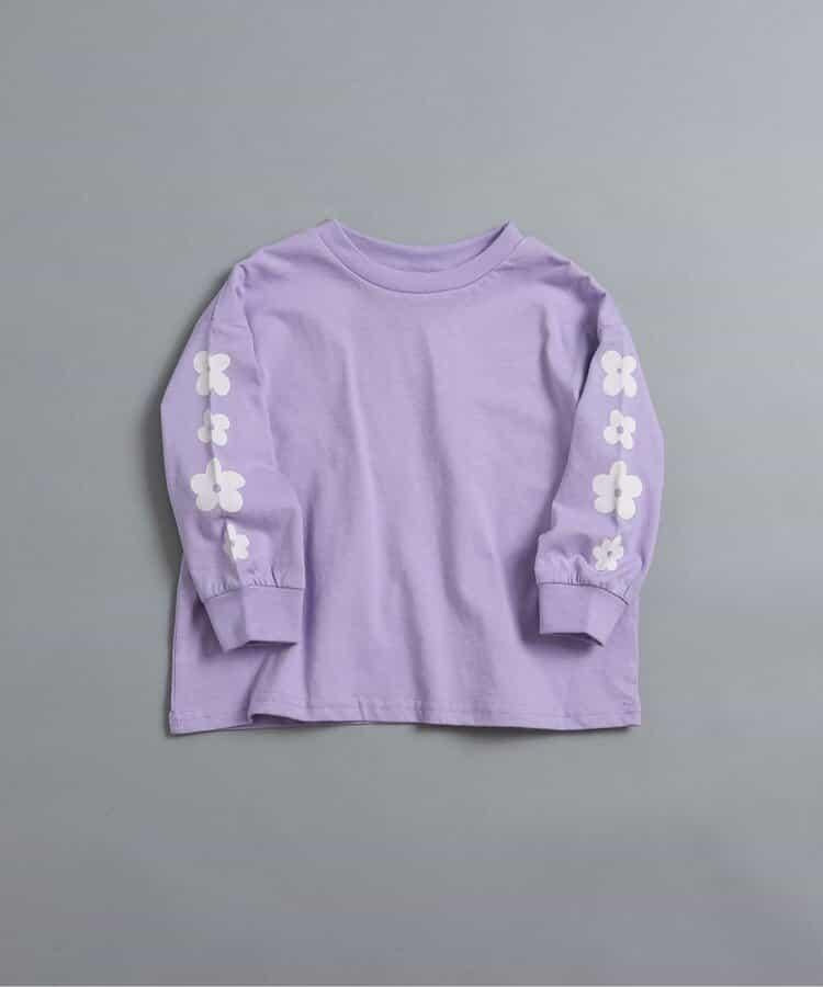 袖部多樣印花 T恤