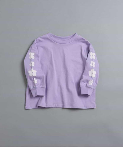 袖部多樣印花 T恤