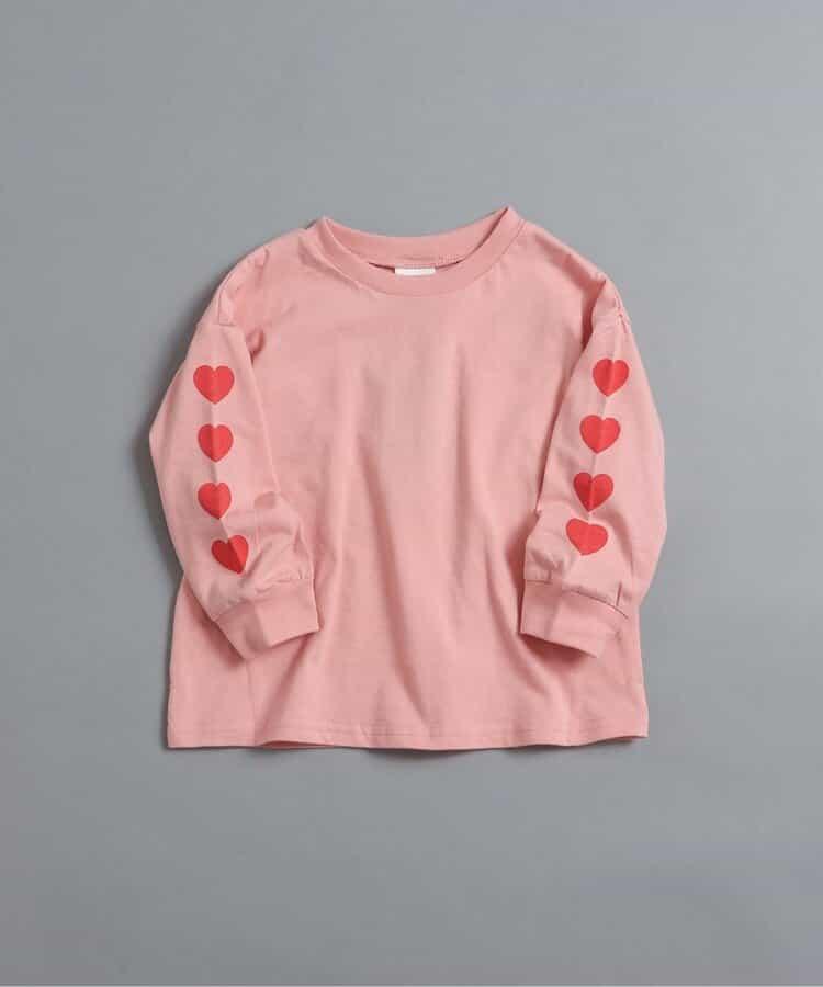 袖部多樣印花 T恤