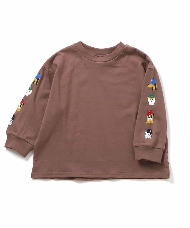 袖部多樣印花 T恤