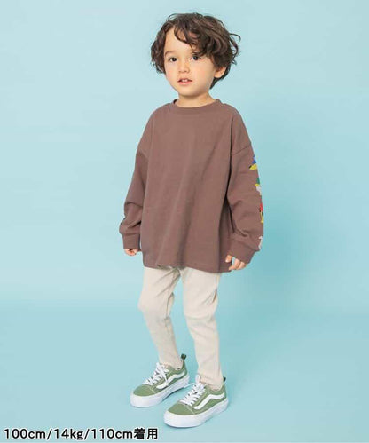 袖部多樣印花 T恤