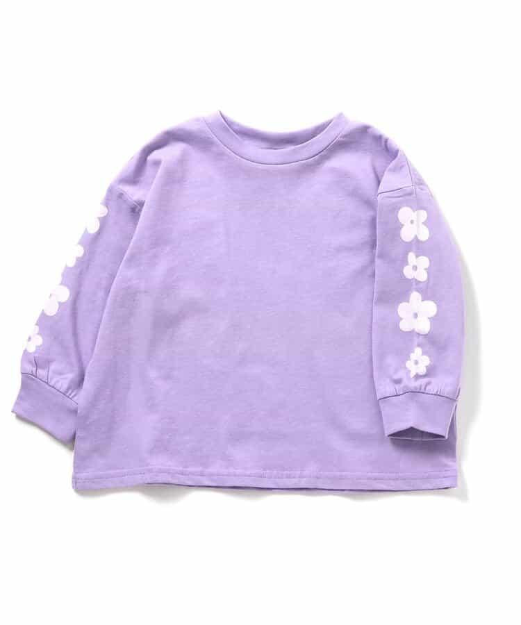 袖部多樣印花 T恤