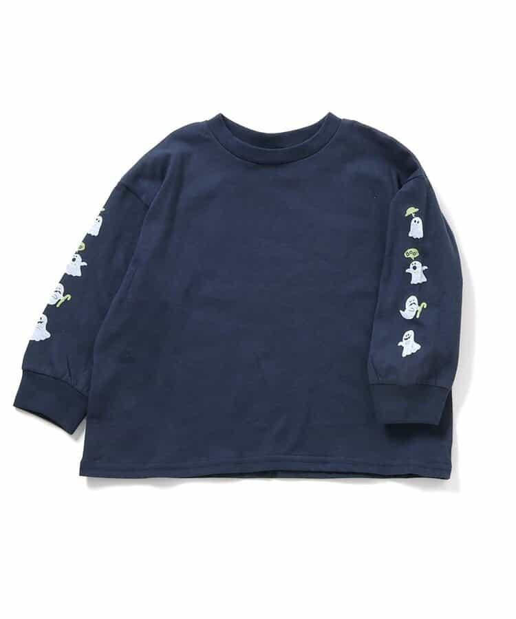 袖部多樣印花 T恤