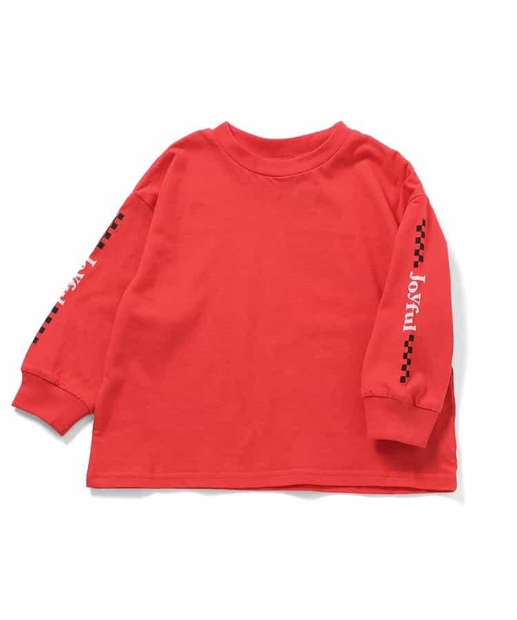 袖部多樣印花 T恤