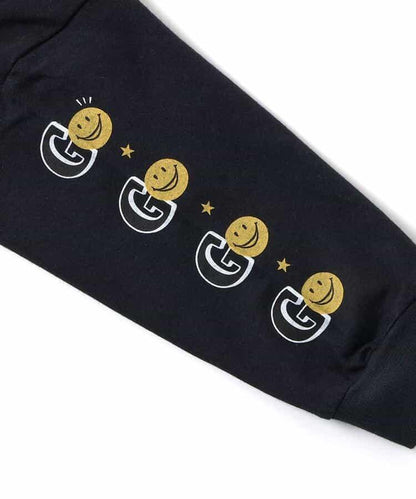 袖部多樣印花 T恤