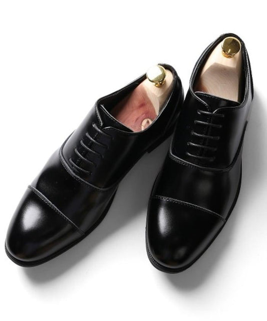 直線飾頭設計 正裝鞋