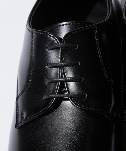 平頭設計 真皮風格 正裝鞋