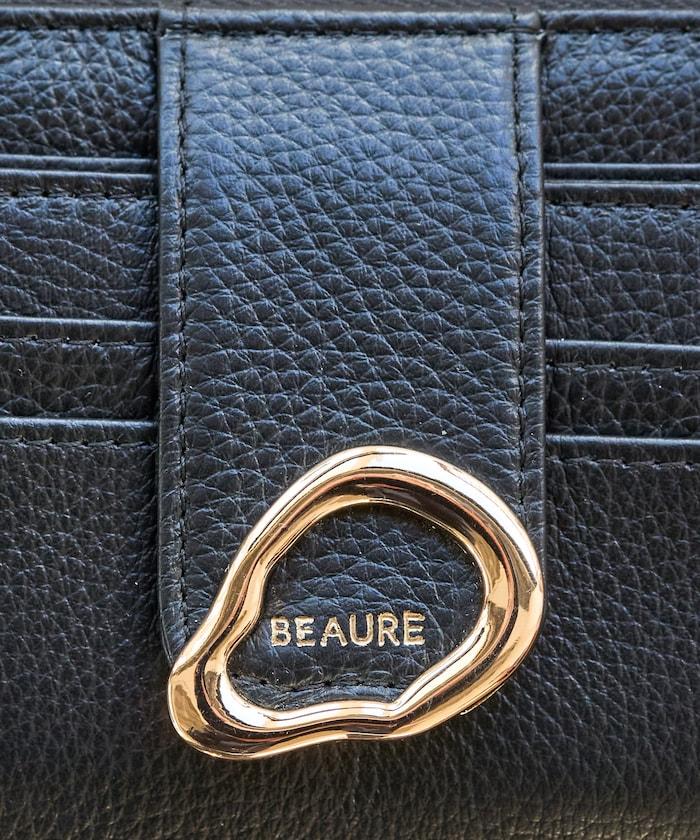 金屬裝飾雙摺錢包