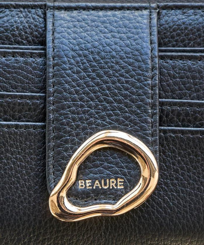 金屬裝飾雙摺錢包