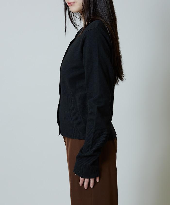 圍巾套裝 圓領 針織開衫