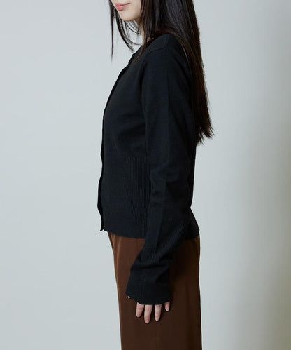 圍巾套裝 圓領 針織開衫