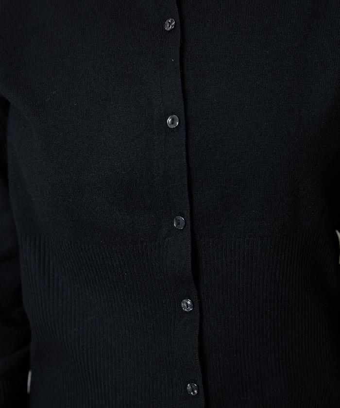 圍巾套裝 圓領 針織開衫