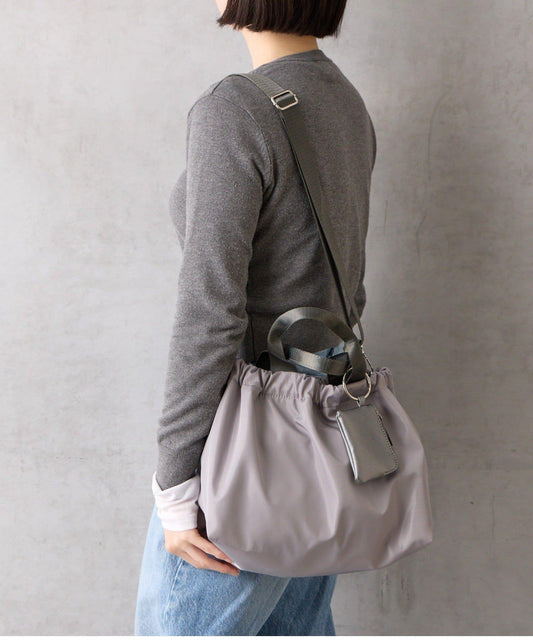 尼龍2WAY設計 附迷你小包 單肩包
