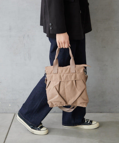 尼龍雙口袋兩用包