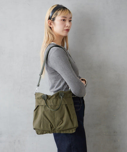 尼龍雙口袋兩用包