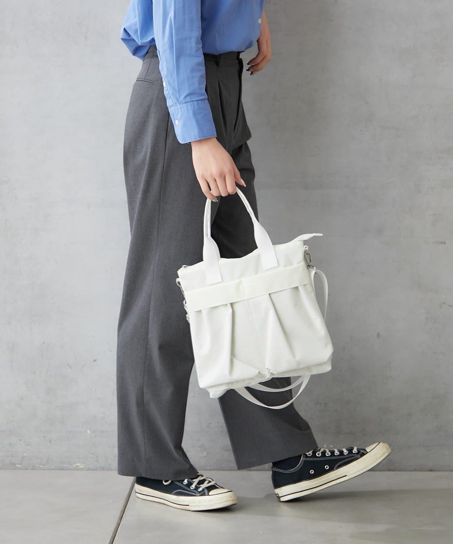 尼龍雙口袋兩用包