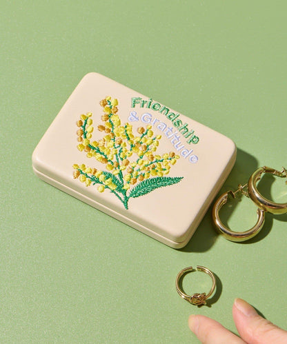flower 刺繡收納包