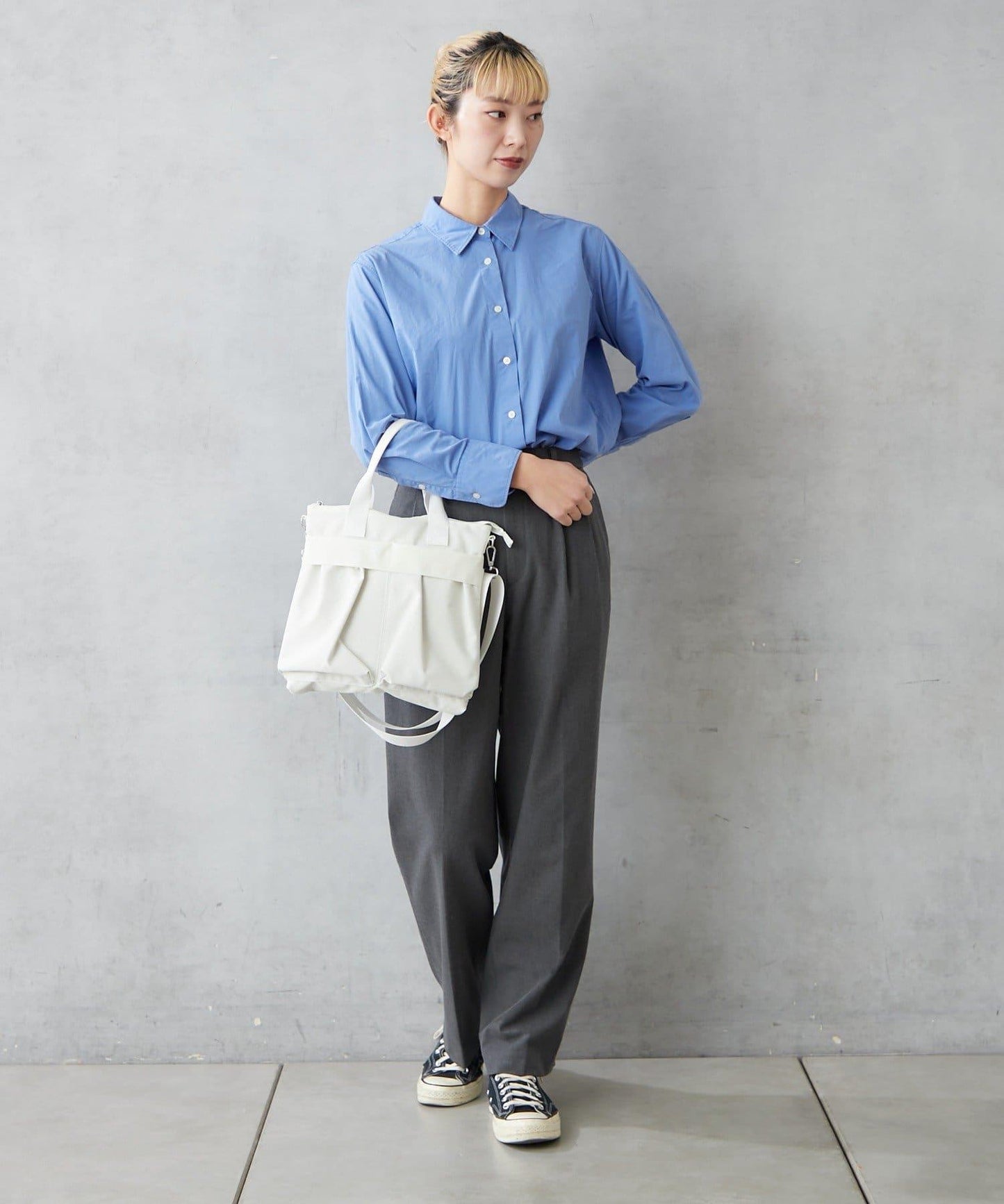 尼龍雙口袋兩用包